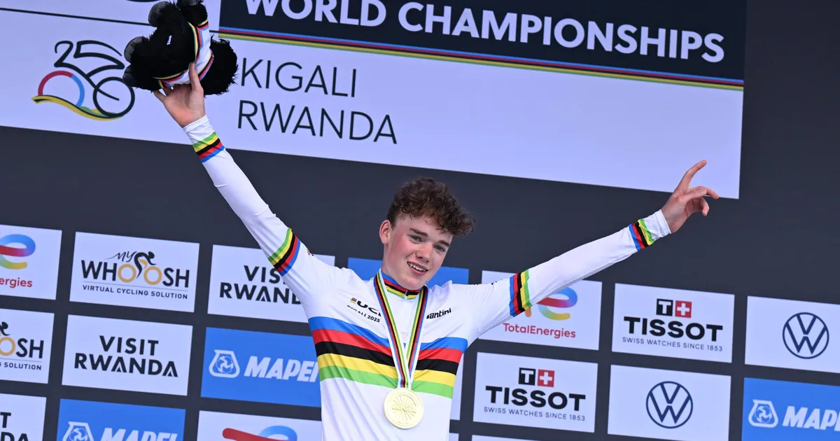 Britain’s Hudson Wins Junior Road Race as UCI Retires Furrer’s Number